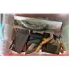 Image 2 : BIN OF SMALL HAND TOOLS & BIN OF ASSORTED TROWELS