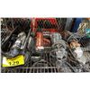 Image 1 : DREMEL IN SOFT TRANSPORT CASE, HILTI MD 2000 GLUE DISPENSING GUN, ANGLE GRINDER & PROTOZIP RZ1