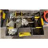 Image 3 : TWO SMALL PARTS ORGANIZERS WITH CONTENTS & ASSORTED SAND PAPERS