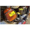 Image 2 : HARD HATS, BAFFIN SIZE 10 BOOTS, KNEE PADS, WORK GLOVES & SOFT TOOL BAG WITH CONTENTS