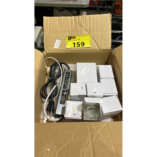 TAURUS VB-12030D018 LED POWER DRIVER & ASSORTED ROUND 12-6LED HIGH POWER LAMP BEADS