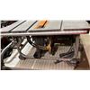 Image 5 : RIDGID 10" PORTABLE TABLE SAW WITH STAND