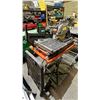 Image 1 : RIDGID R4092 10" WET TILE SAW WITH STAND
