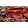 Image 1 : MILWAUKEE 1/2" SUPER HAWG ANGLE DRILL IN A HARD TRANSPORT CASE