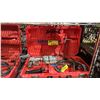 Image 1 : MILWAUKEE 1.2" HOLE HAWG RIGHT ANGLE DRILL IN A HARD TRANSPORT CASE