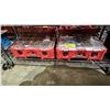 Image 1 : 2 MILWAUKEE PACKOUT PARTS ORGANIZERS WITH CONTENTS