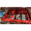 Image 2 : 2 MILWAUKEE PACKOUT PARTS ORGANIZERS WITH CONTENTS