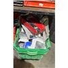 Image 2 : SHELF OF ASSORTED BRACKETS, ASSORTED HARDWARE & MORE