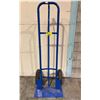 Image 1 : 63"H BLUE PNEUMATIC TIRE 2 WHEEL DOLLY