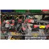 Image 1 : SHELF OF MILWAUKEE HAND TOOLS - SAWZALL *NO BATTERY*, MULTI TOOL *NO BATTERY*, ELECTRIC ROTARY