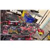 Image 1 : SHELF OF MILWAUKEE ELECTRIC SANDERS, MILWAUKEE IMPACT DRILL *NO BATTERY*,  ASSORTED MILWAUKEE