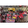 Image 1 : MILWAUKEE BATTERY OPERATED HAND TOOLS - SAWZALL, DRILL, ROTARY HAMMER, GRINDER, VACUUM & MORE