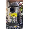 Image 2 : BIG VAC STAINLESS STEEL SHOP VAC *NO HOSE*,  2 FOUR WHEEL DOLLIES, HEAVY DUTY EXTENSION CORD &