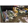 Image 1 : STACK OF ASSORTED WINDSHIELD WIPERS, HEATER CORE REPLACEMENT, ASSORTED BEARINGS, NGK WIRE SET &