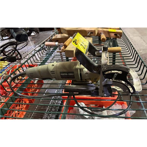 PORTER CABLE 557 ELECTRIC PLATE JOINER