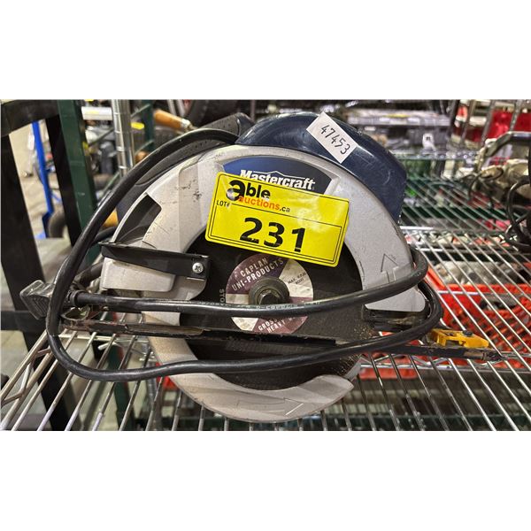 MASTERCRAFT 7 1/4" CIRCULAR SAW