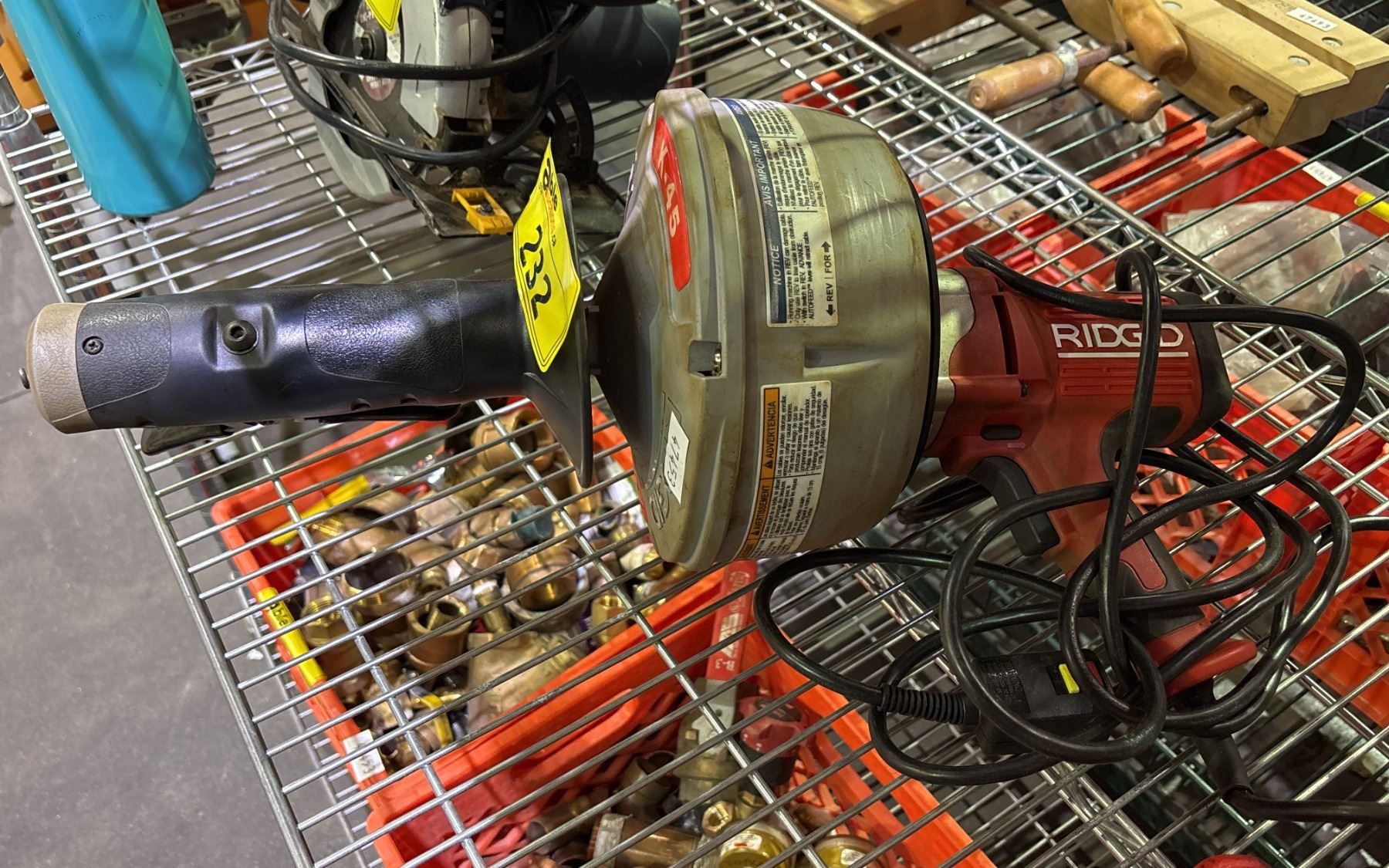 Sink Machine Ridgitg RIDGID K-45 SINK MACHINE - Able Auctions