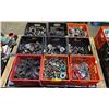 Image 1 : PALLET OF ASSORTED FITTINGS & CHAIN *MUST TAKE ALL ON PALLET*
