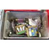 Image 3 : PALLET OF ASSORTED HARDWARE, LED PUCK LIGHTS, SATCO MEDIUM BASE LIGHT BULBS, ELECTRICAL & MORE