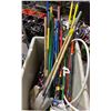 Image 1 : TASK QUICK SUPPORTS, SHOVELS, BROOMS & MORE *BIN NOT INCLUDED*