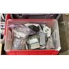 Image 2 : PALLET OF ASSORTED ELECTRICAL, WINDOW & DOOR FOAM SEALANT, LIGHT BULBS, & ASSORTED LUBRICANTS *MUST