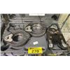 Image 2 : RIDGID PROPRESS RINGS IN A HARD TRANSPORT CASE