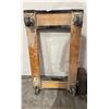 Image 3 : 2 WHEEL DOLLY WITH PNEUMATIC TIRES & A 4 WHEEL DOLLY