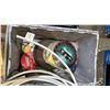 Image 5 : PALLET OF ROPES, PLASTIC PIPE, ASSORTED HOSES, PVC PIPE CONNECTORS & ASSORTED GRINDING WHEELS *MUST