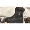 Image 1 : DAFFO MODE INDUSTRIALS MEN'S SIZE 11 W DARK BROWN STEEL TOE BOOTS (STYLE DW-908)