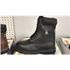 Image 1 : DAFFO MODE INDUSTRIALS MEN'S SIZE 11 W BLACK STEEL TOE BOOTS (STYLE DW-908)