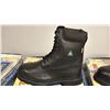 Image 1 : DAFFO MODE INDUSTRIALS MEN'S SIZE 11 W BLACK STEEL TOE BOOTS (STYLE DW-908)