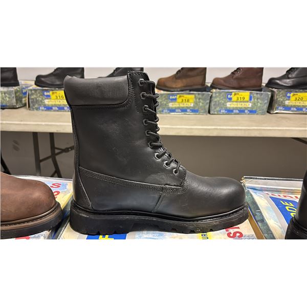 DAFFO MODE INDUSTRIALS MEN'S SIZE 11 W BLACK STEEL TOE BOOTS (STYLE DW-908)