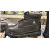 Image 1 : DAFFO MODE INDUSTRIALS MEN'S SIZE 11 W BLACK STEEL TOE BOOTS (STYLE DW-921)