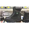 Image 1 : DAFFO MODE INDUSTRIALS MEN'S SIZE 11 W BLACK STEEL TOE BOOTS (STYLE DW-908)