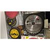 Image 3 : SHELF OF ASSORTED SAW BLADES