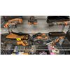 Image 1 : RIDGID ELECTRIC SAWZALL, SANDER, TOOL BAGS & MORE