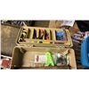 Image 2 : THREE TACKLE BOXES WITH ASSORTED FISHING LURES, FISHING LINE & MORE