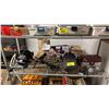 Image 1 : TWO SCOTTY ELECTRIC DOWNRIGGERS WITH TACKLE BOX & 3 CANNONBALLS