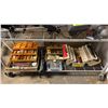 Image 1 : THREE TACKLE BOXES WITH ASSORTED FISHING LURES, FISHING LINE & MORE