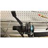 Image 4 : SHELF OF ASSORTED FISHING RODS