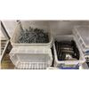 Image 2 : SHELF OF ASSORTED SCREWS, ZAP STRAPS & GRINDING WHEELS