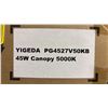 Image 2 : YIGEDA 45W 5000K CANOPY LIGHT