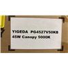 Image 2 : YIGEDA 45W 5000K CANOPY LIGHT