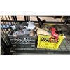 Image 1 : 2 MILK CRATES OF VACUUM PARTS & HARDWARE