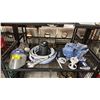 Image 1 : FACE SHIELD, RESPIRATOR HALF MASK, GRACO PAINT SPRAYER, BUG ZAPPER & GRACO CANVAS BAG