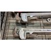 Image 3 : RIDGID HEAVY DUTY 36" PIPE WRENCH & 4 RIDGID ALUMINUM 24" PIPE WRENCHES
