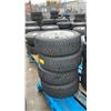 Image 1 : 4 - DUNLOP SP WINTER SPORT 3D 195/55 R16 VEHICLE PERFORMANCE TIRES WITH RIMS