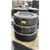 Image 1 : 3 - MOTOMASTER WINTER EDGE 225/65 R17 M+S VEHICLE PERFORMANCE TIRES WITH RIMS