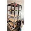 Image 2 : PAIR OF 5 TIER METAL STORAGE SHELVES