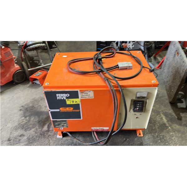 FERRO FIVE FR18CE640M CSA 36V SINGLE PHASE 60 HZ ELECTRIC FORKLIFT CHARGER